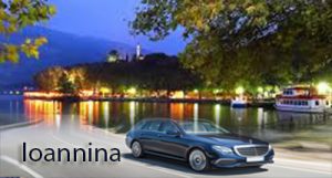 Taxi transfer de l'aéroport de Thessalonique à Ioannina