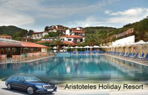 Airport taxi transfers to Aristoteles Holiday Resort SPA Hotel Ouranoupoli