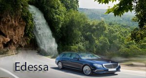 Airport Taxi Transfers to Edesa from Thessaloniki
