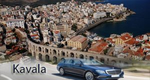 Flughafen taxi transfers fahrt nach Kavala