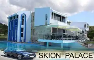 Thessaloniki Airport taxi transfers to Skion Palace Hotel in Nea Skioni