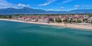 olympic_beach350-300x150 Taxi transfer route from Thessaloniki airport to Olympiaki Akti